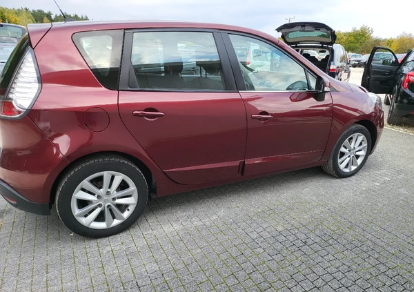 Renault Scenic cena 27550 przebieg: 177250, rok produkcji 2013 z Barwice małe 596